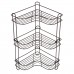 2 3  Tier Storage Rack Triangle Corner Shelf Holder Bathroom Kitchen MAX 19KG