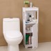 Bathroom Cabinet Toilet Storage Shelf Stand  up Shelf Tissue Shower Gel Shampoo Storage Rack Home Office Furniture