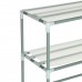 2  Tier Bathroom Storage Shelf Above Washing Machine Toilet Floor  standing Rack