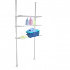 Over Toilet Rack Bathroom Storage Shelf Kitchen Space Saving Organizer Bath Towels Shampoo Shower Gel Holder