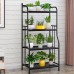 4 Tier Iron Kitchen Organizer Shelf Bathroom Bedroom Rack With Adjustable Foot Pad