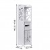 Small Bathroom Vanity Floor Standing Bathroom Storage Cabinet Washbasin Shower Corner Shelf Plants Sundries Storage Racks