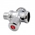 Stool Flush Valve Urinal Delay Valve Hand Press Flush Valve  Style  25 mm Alloy Large