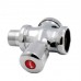 Stool Flush Valve Urinal Delay Valve Hand Press Flush Valve  Style  25 mm Alloy Medium