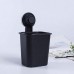 Suction Wall Toothpaste Toothbrush Holder Bathroom Shelf  Black