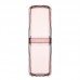 Business Trip Wash Cup Suit Wash Bag Portable Couple Toothbrush Box Mouthwash Cup Simple Model  Pink