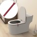 5 PCS TG01 Silicone Streamer Toilet Seat Cover Lifter  Wine Red