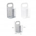 Household Bathroom Wall  Mounted Perforation  Free Folding Dirty Clothes Basket Toy Storage Basket  White