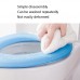 3 PCS EVA Thermal Adhesive Toilet Seat Washer  Color  Blue