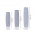 10 Sets Multifunctional Lazy Manual Toothpaste Squeezer Cosmetic Cleanser Squeezer  Grey