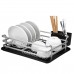 Kitchen Dish Drain Rack Shelf Cookware Drying Rack Kitchen Organizer Chopsticks Bowl Storage Baskets Houseware Rack